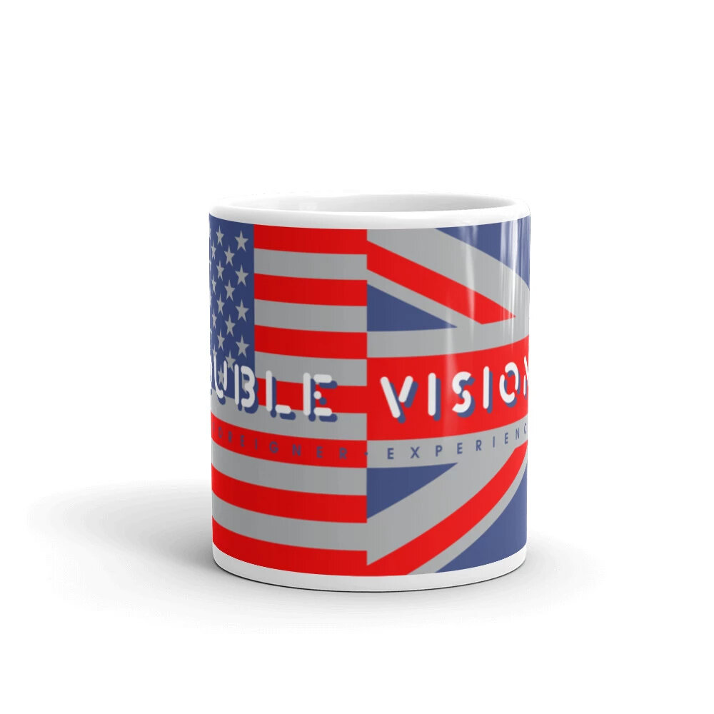Double Vision . Red Flags Mug