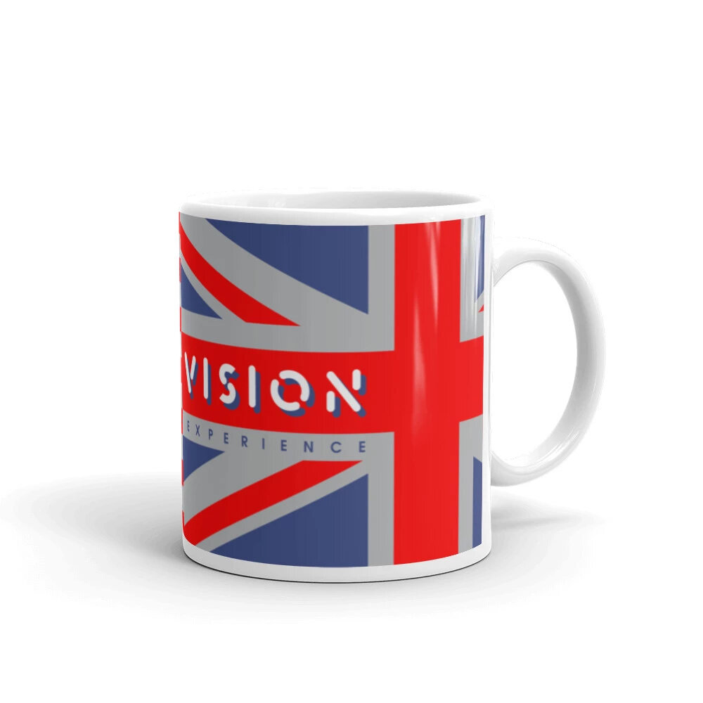 Double Vision . Red Flags Mug