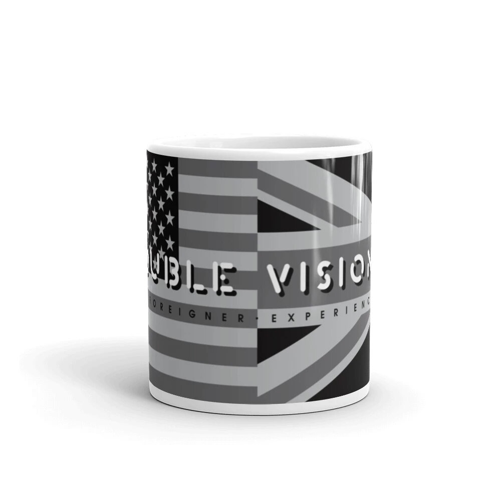 Double Vision . Black Flags Mug