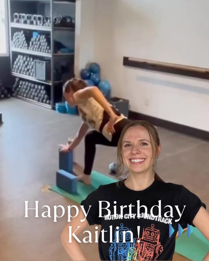 Happy Birthday Kaitlin. 🧘&zwj;♀️

Kaitlin has a way of bringing calm into the room the second class begins. Her guidance, her presence, and the way she leads each flow makes it easy to slow down, breathe deeper, and reconnect.

We&rsquo;re so gratef