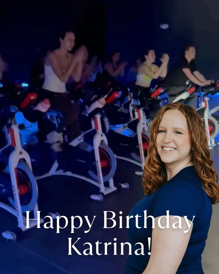 Happy birthday to our cycle queen, Kat 💙
The playlists are elite, the energy is unmatched, and somehow you always convince us to turn the resistance up just one more time.

Thanks for bringing the vibes, the sweat, and the &ldquo;okay fine I&rsquo;l