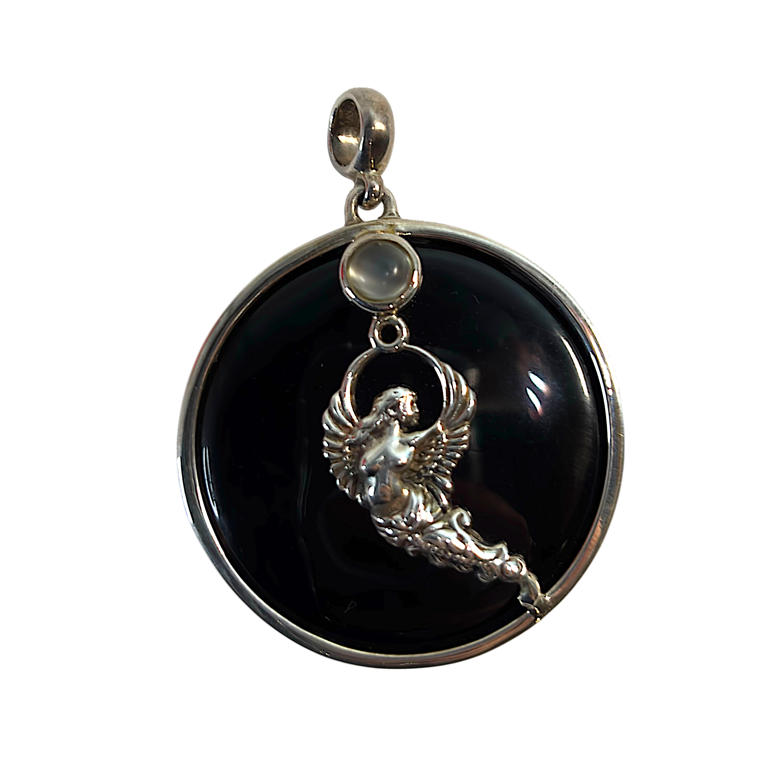 Harpie Pendant w. Labradorite