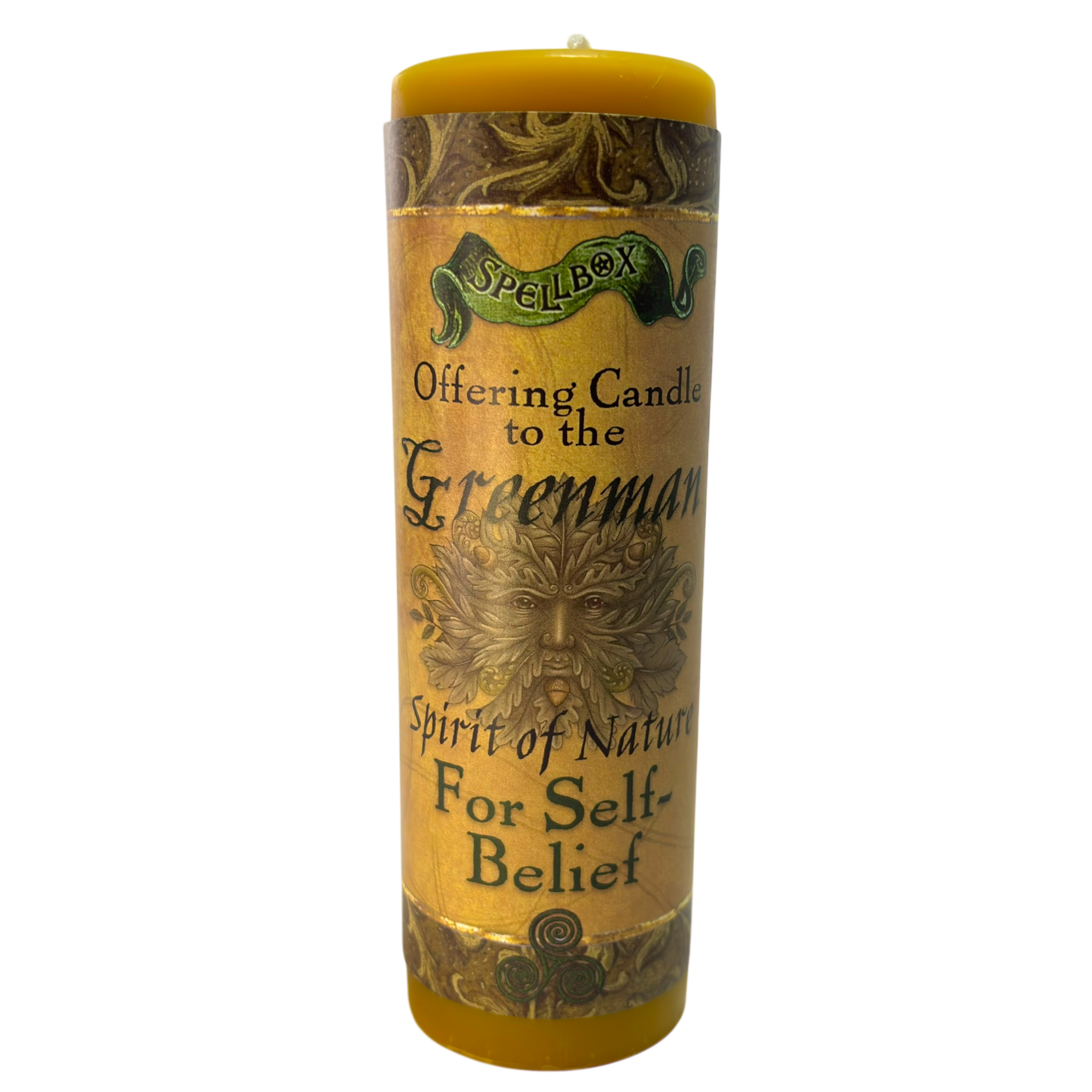 The Greenman Offering Candle: Spirit of Nature