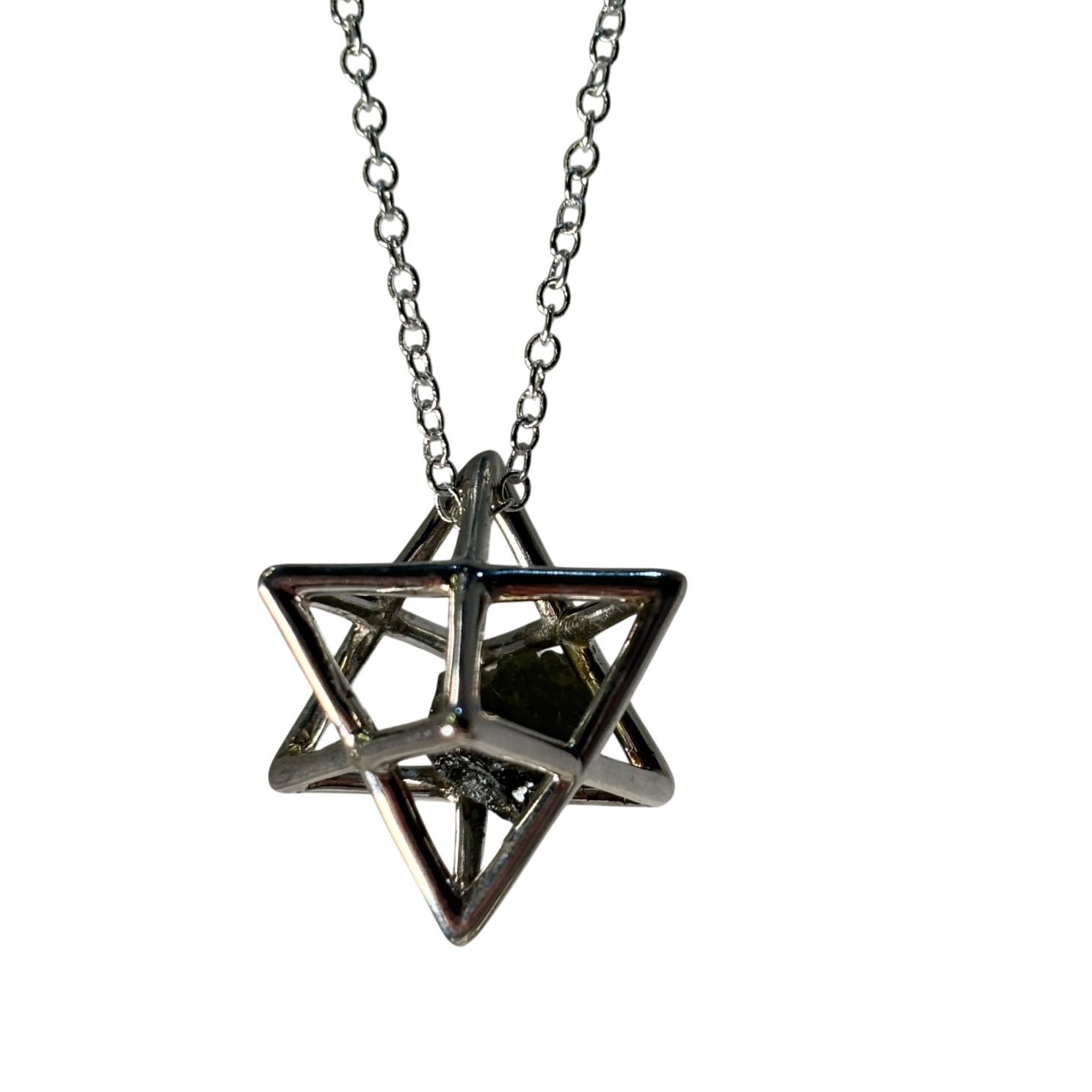 Merkabah Moldavite Pendant