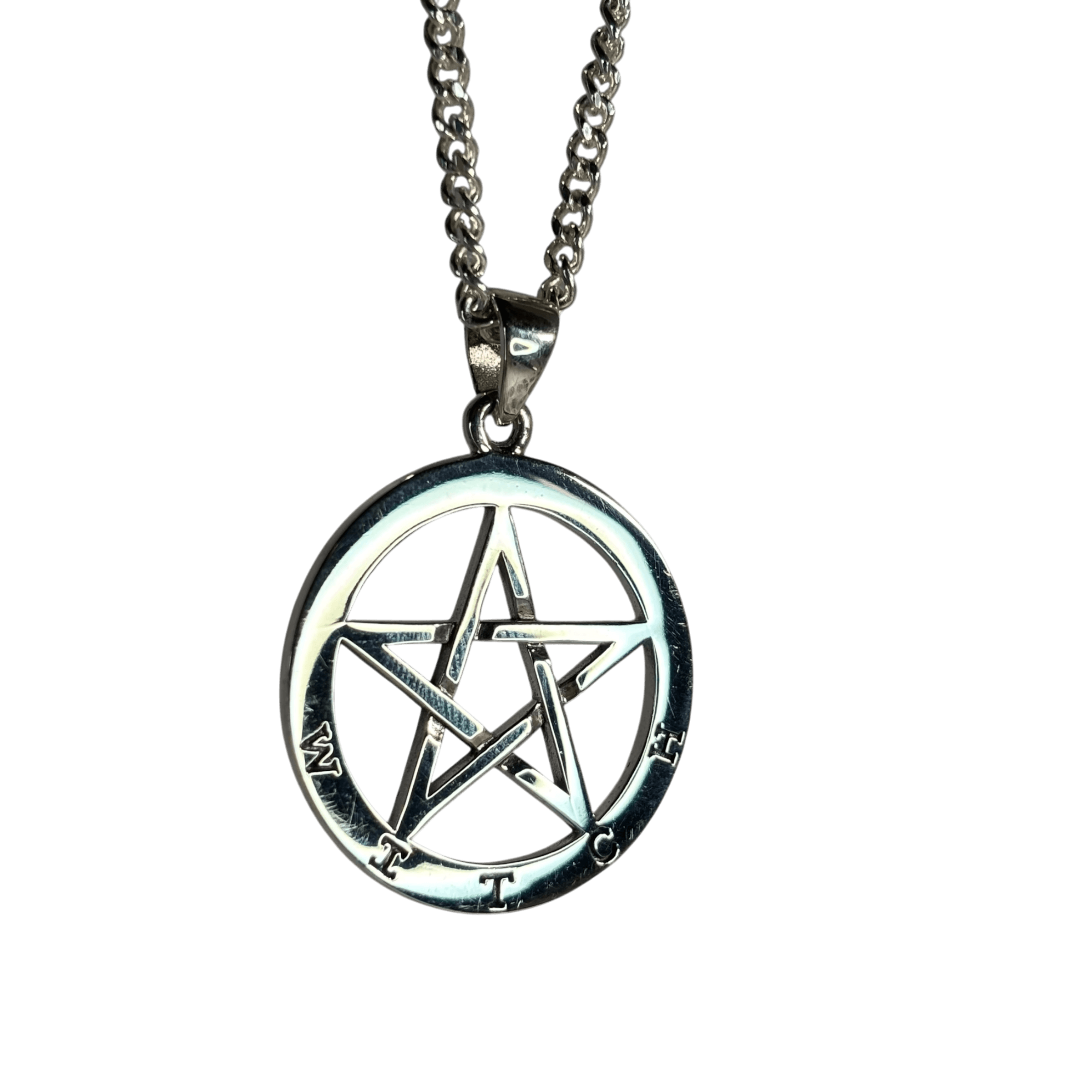 WITCH Pentagram Pendant