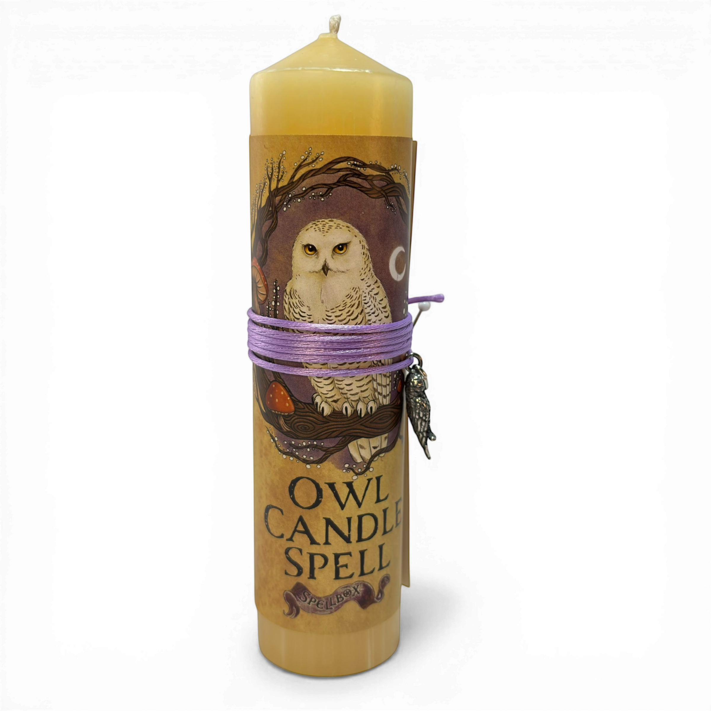 Owl Candle Spell: Wisdom
