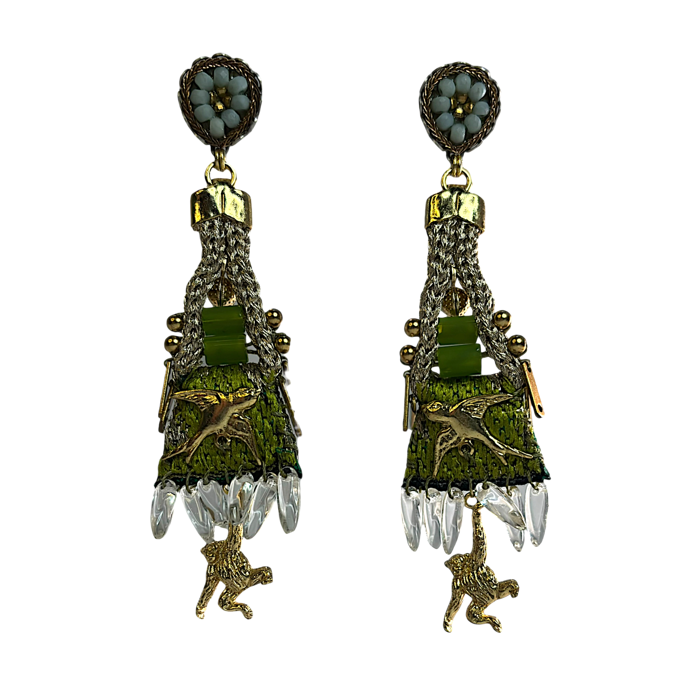 Artisan Beaded Earrings