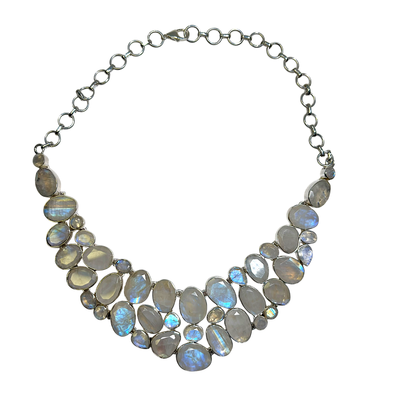 Moonstone Tiered Necklace