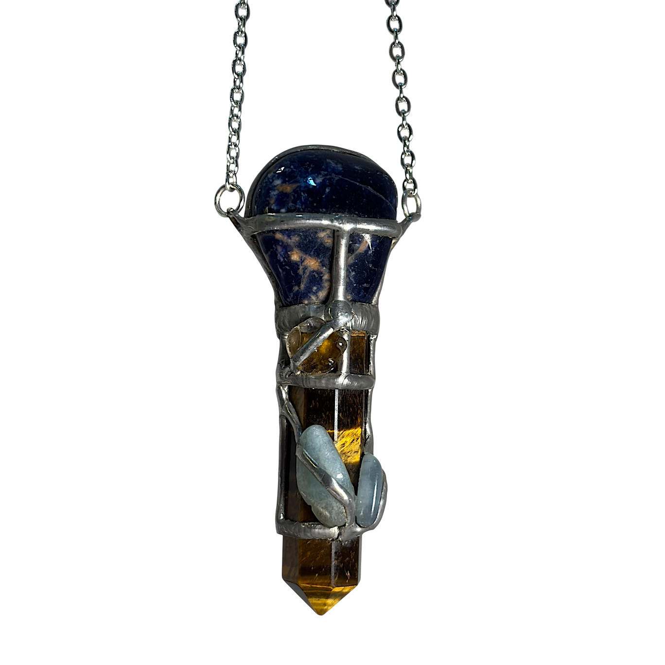 Tiger's Eye & Sodalite Clarity Talisman