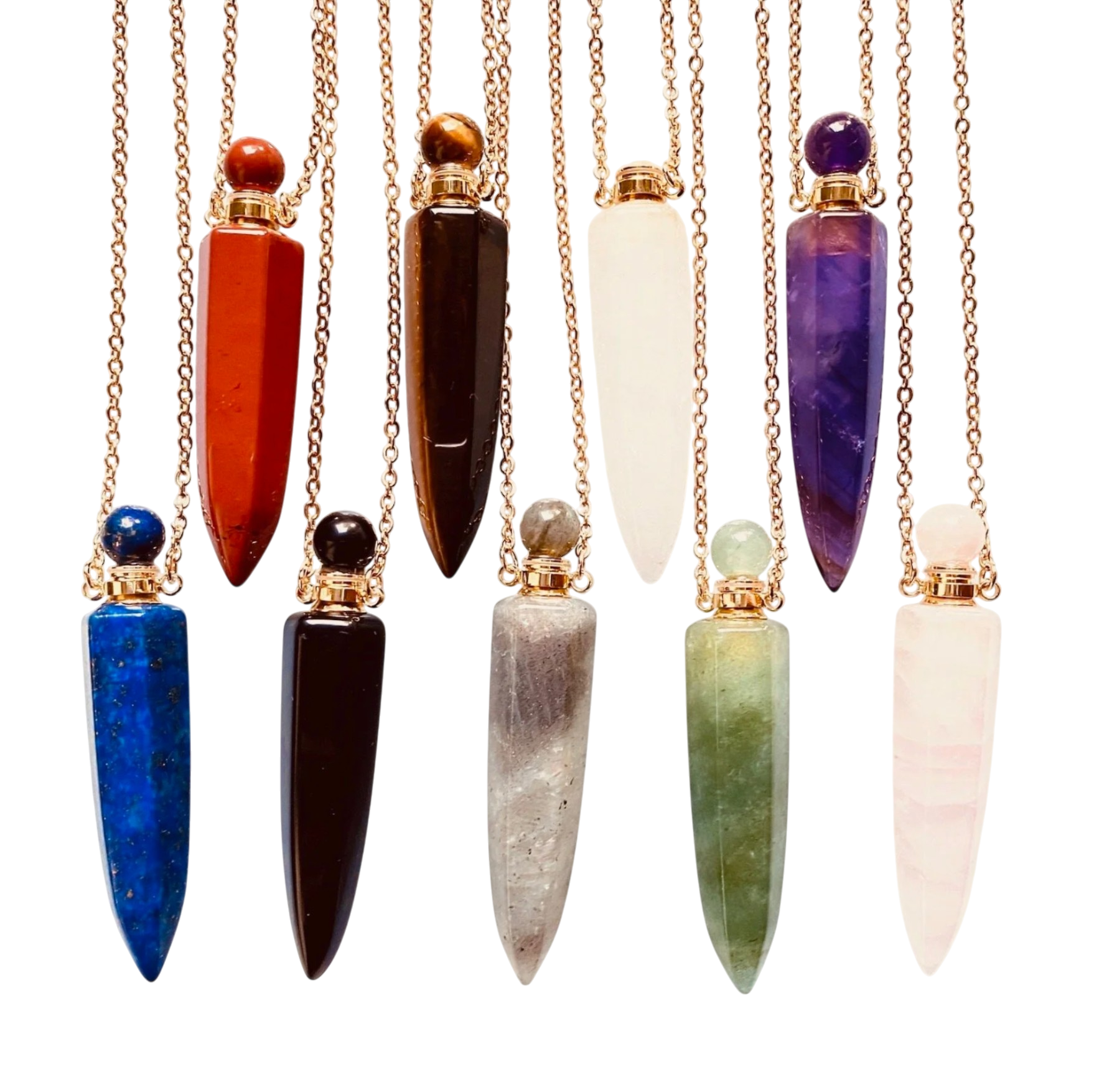 Crystal Pendulum and Potion Bottle