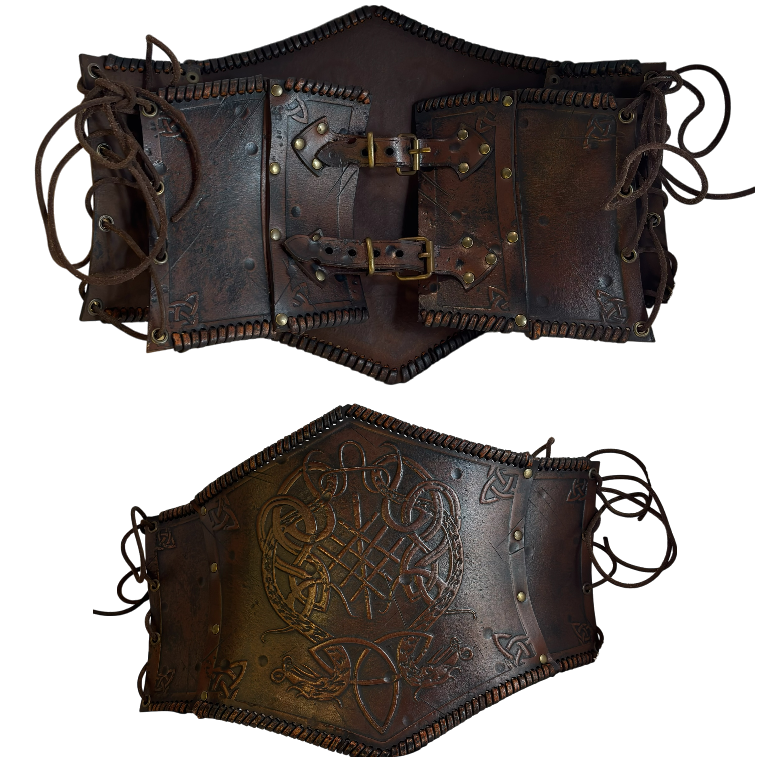 Viking Dragon Knot Underbust