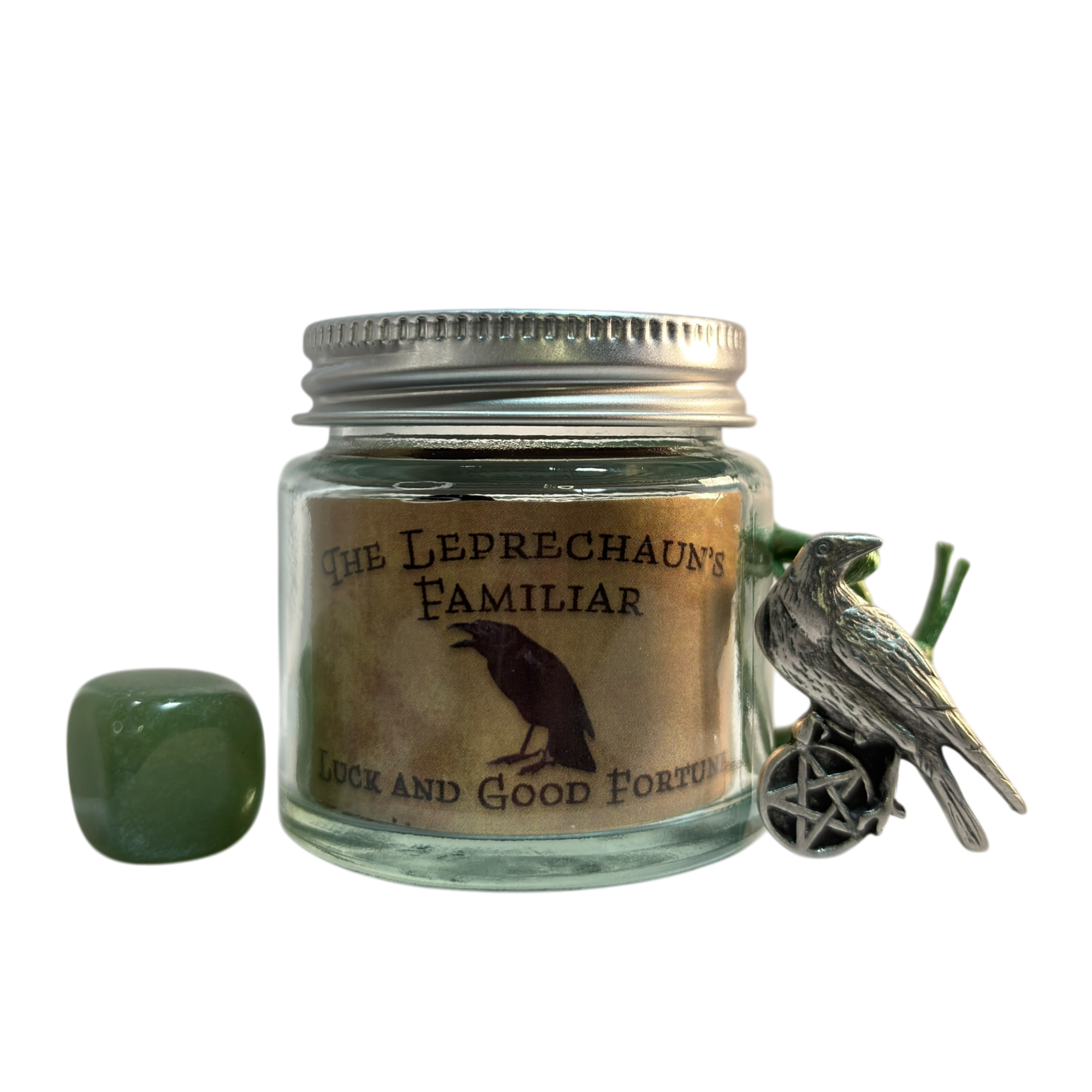 The Leprechaun's Familiar - Luck and Good Fortune Spell Jar
