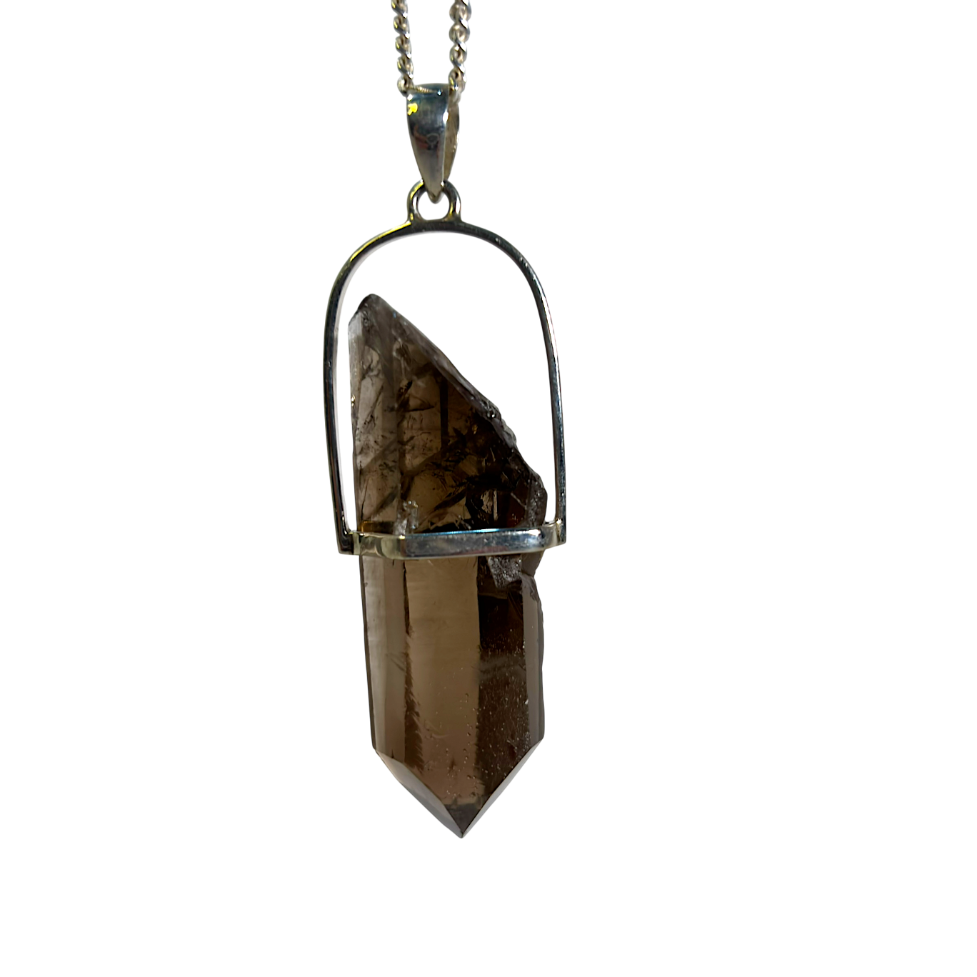 Smoky Quartz Manifestation Point Pendant