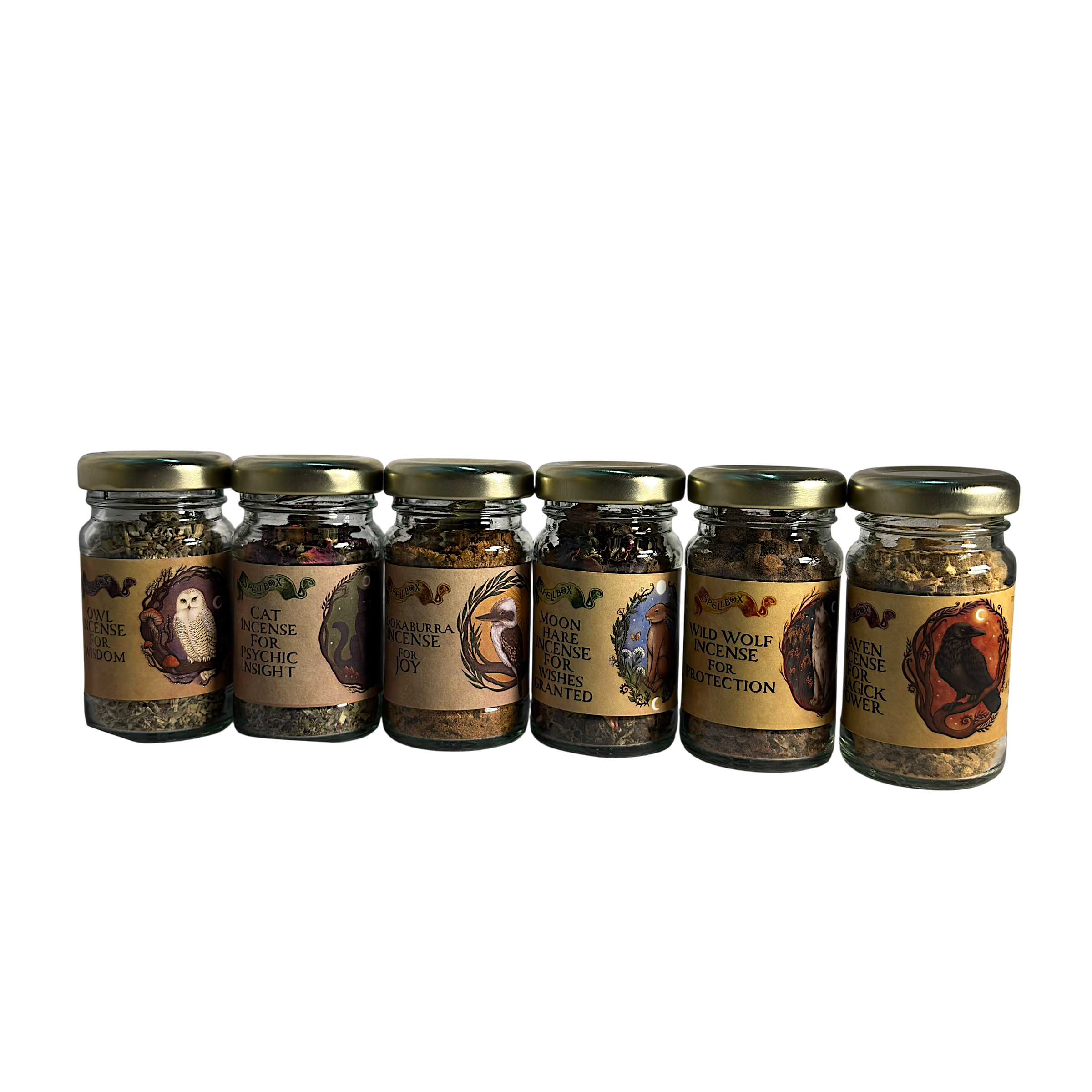 SpellBox Animal Incense Blends