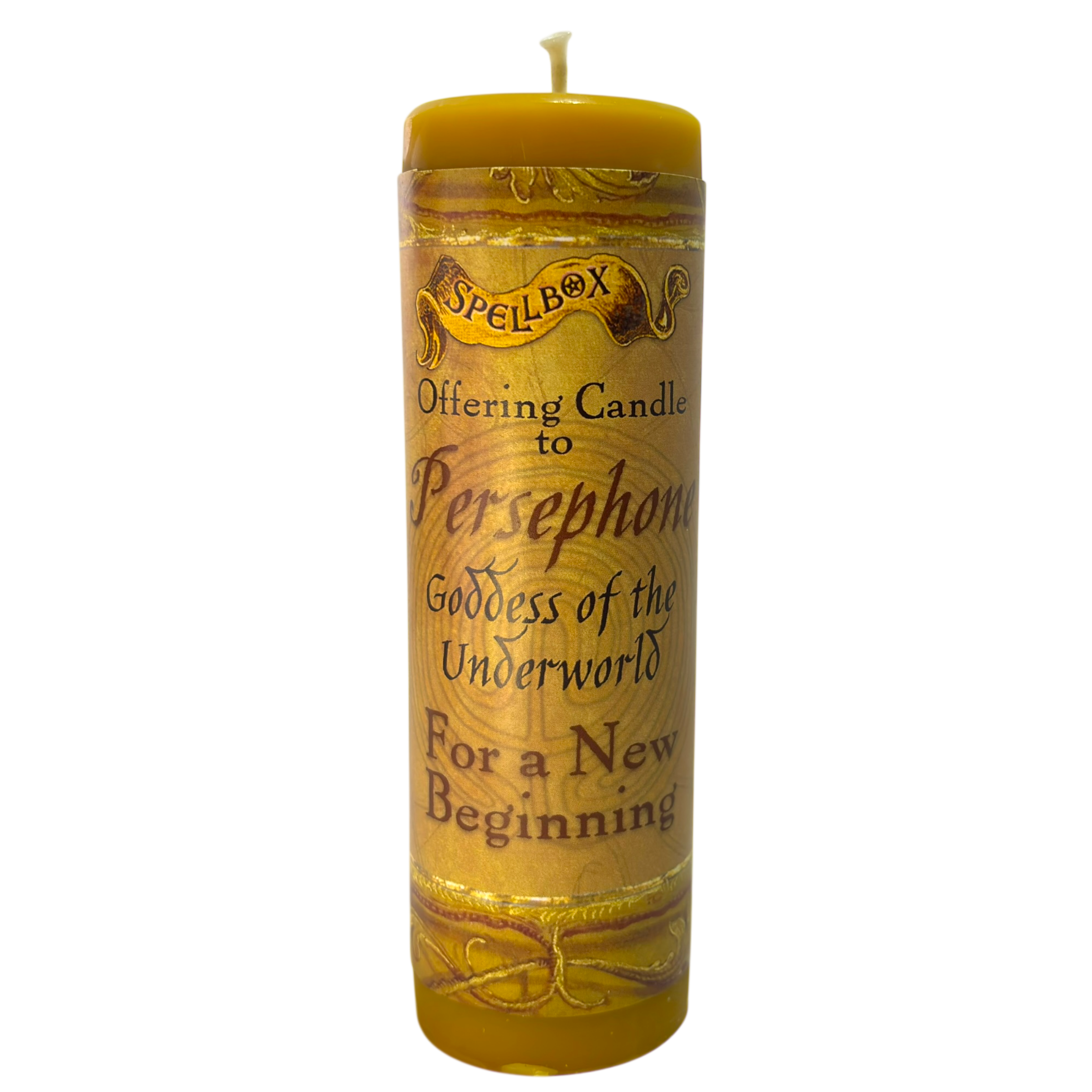 Persephone Offering Candle: For A New Beginning