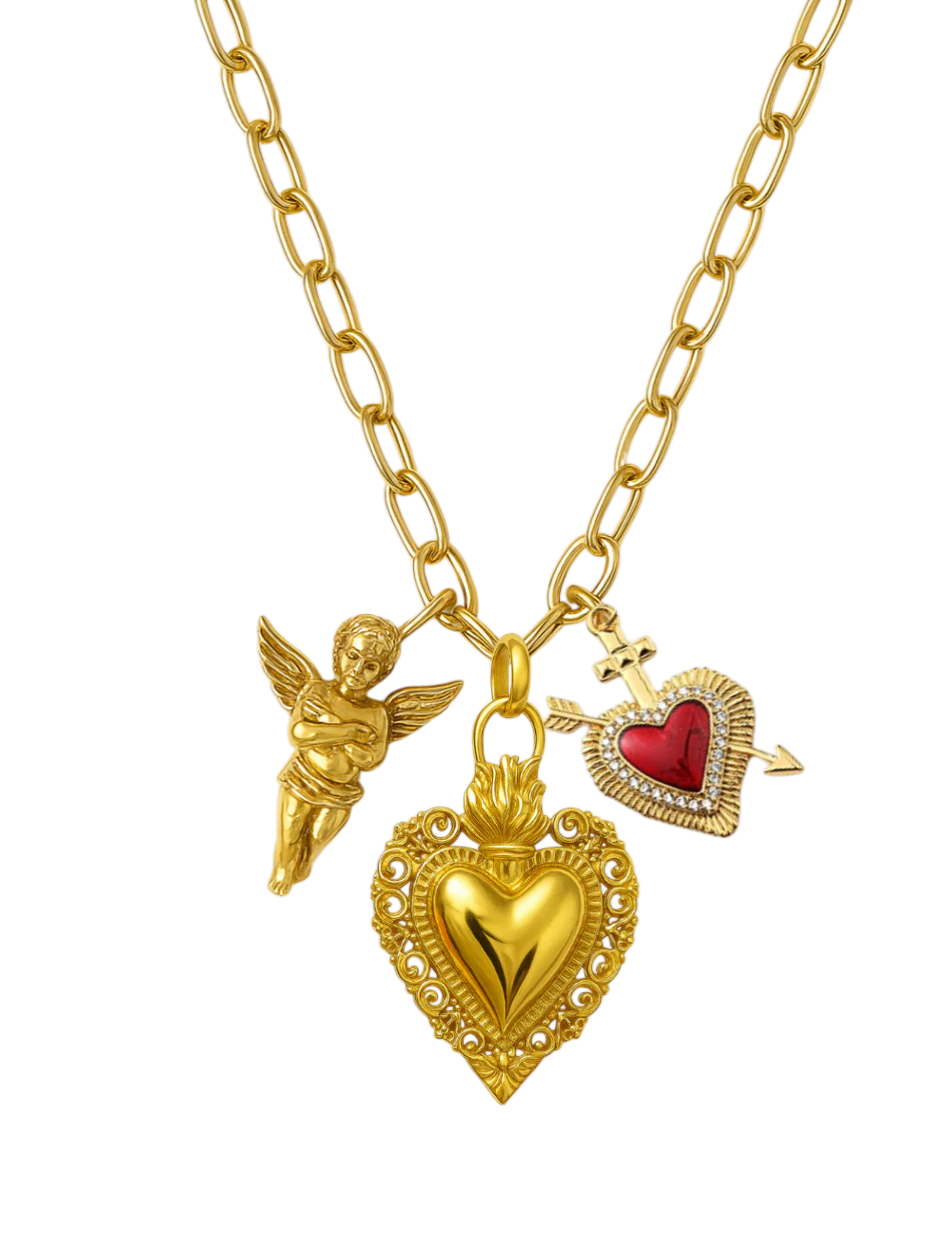 Cupid Charm Necklace