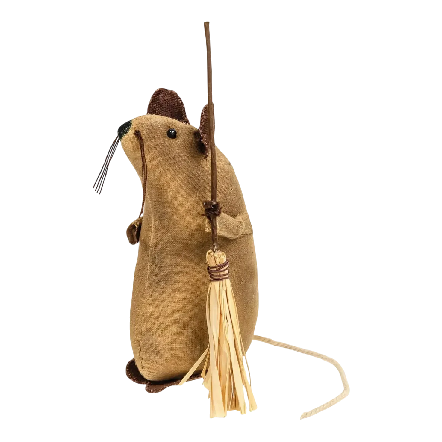 Mouse Doll With Broom