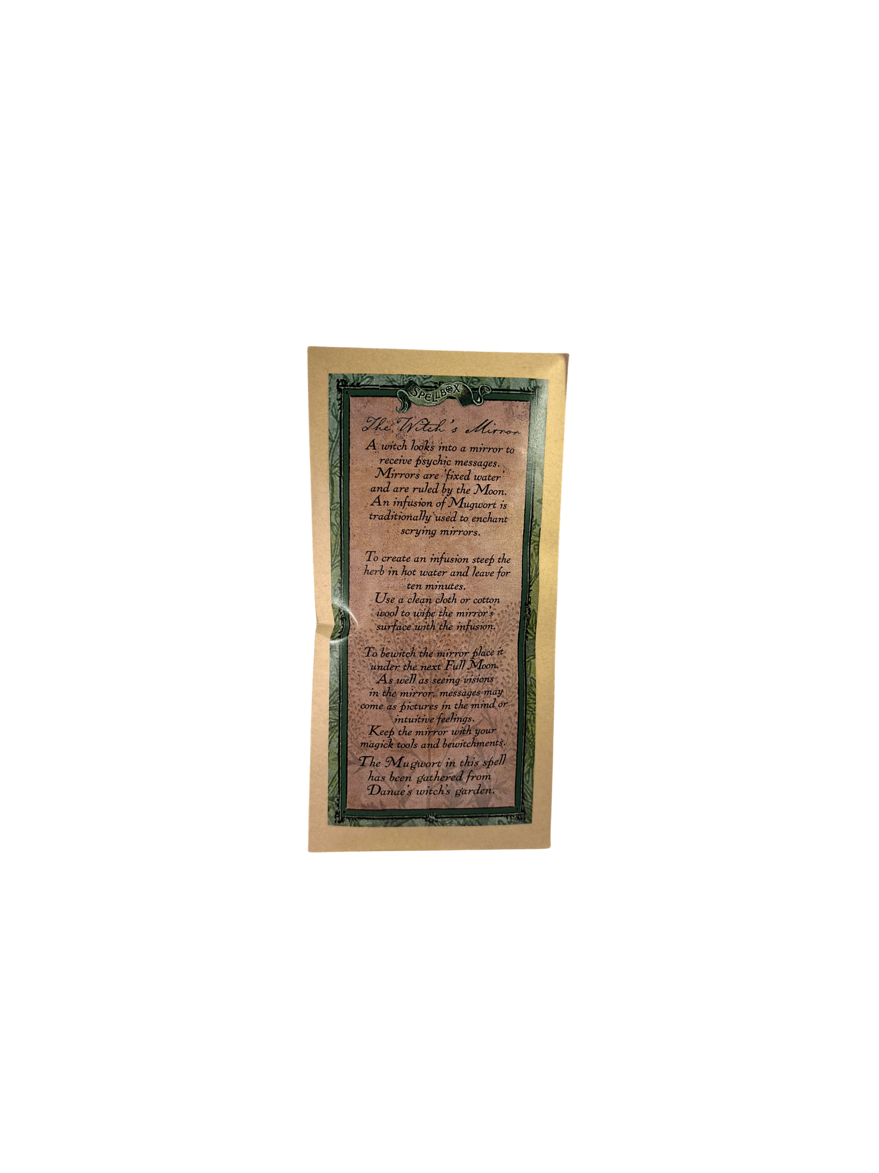 Mugwort Mirror Spell