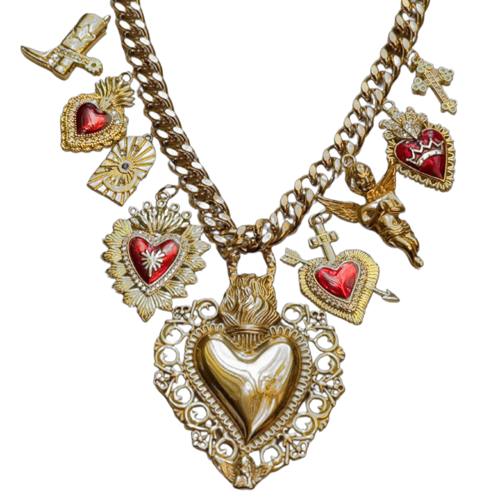 Baroque Talisman Necklace