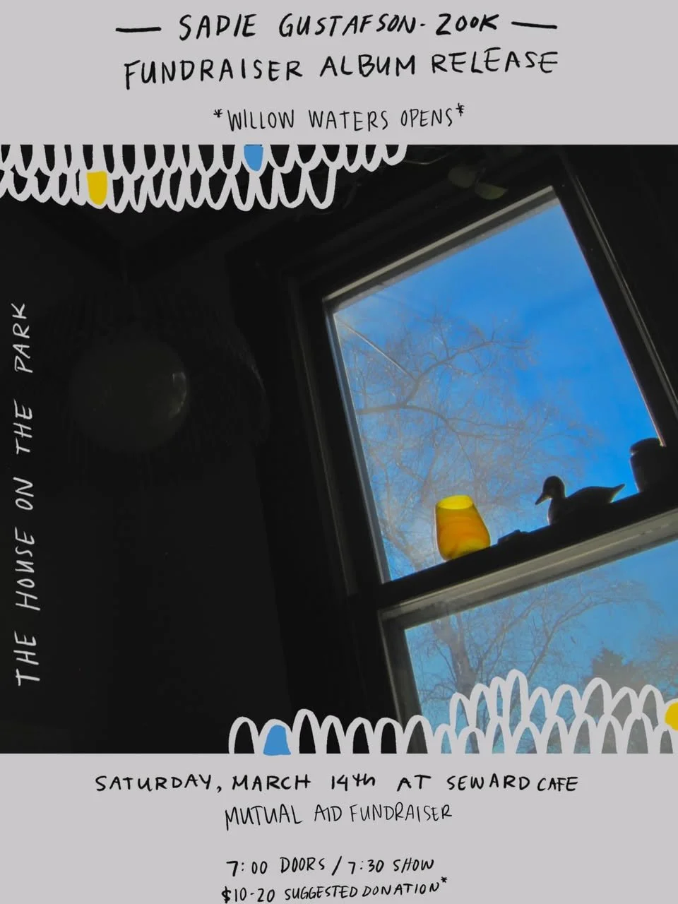 Sadie Gustafson-Zook @ Seward Cafe | Album Release Show