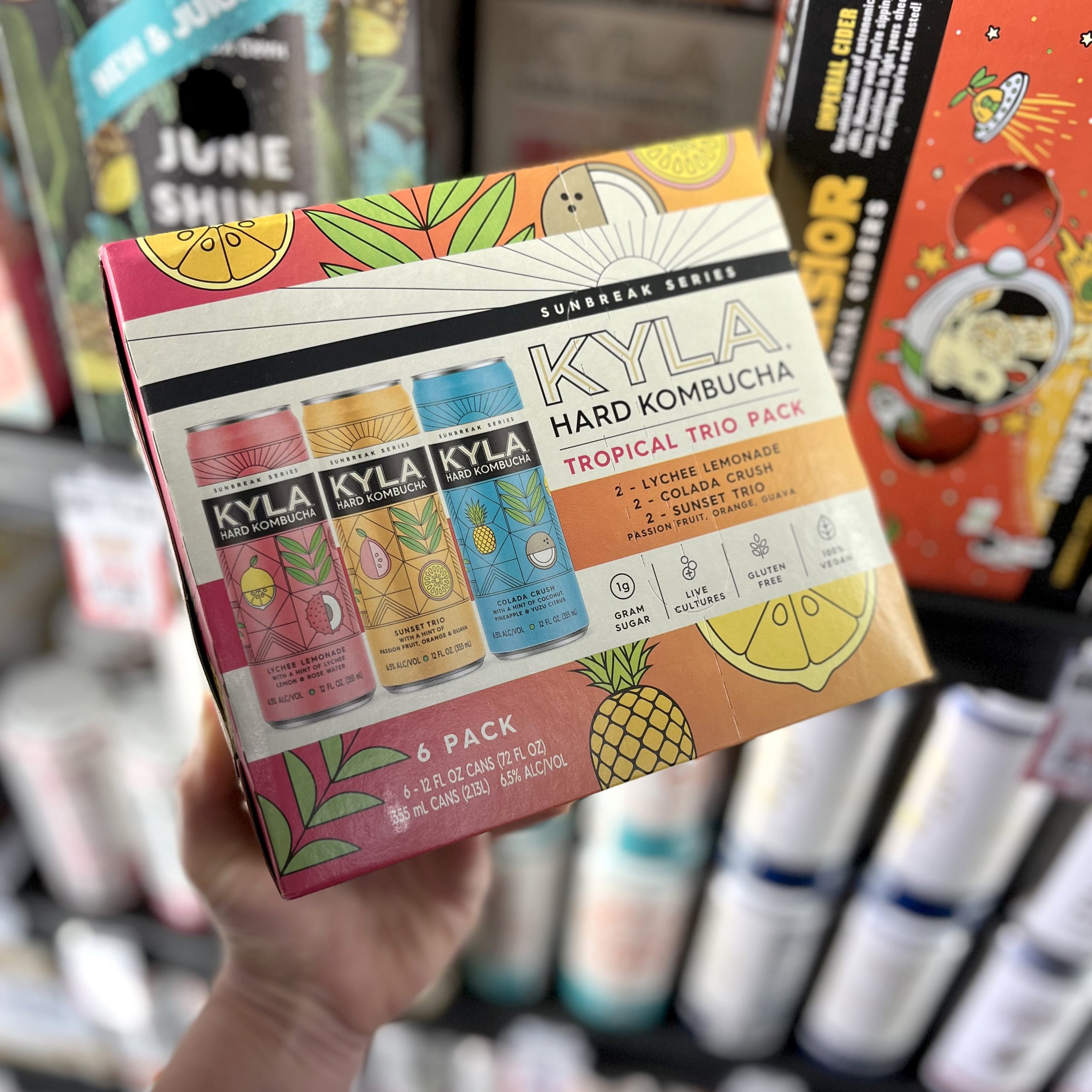 Kyla Hard Komucha Tropical Trio Pack