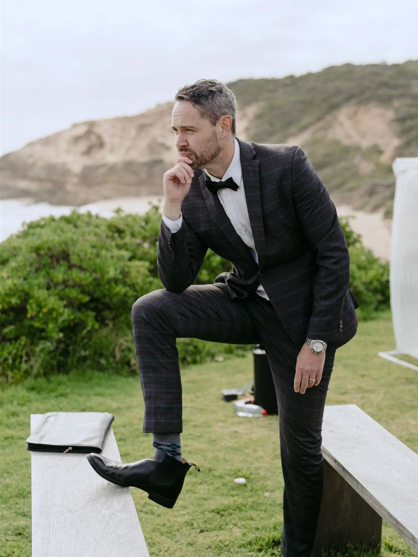 A 100% natural, candid shot captured by the great @michaelbriggsphotography pre ceremony whilst setting up for Sheridan &amp; Adam ❤️ ❤️

Venue
@allsmilesamazingvenues 
Photo 
@michaelbriggsphotography 
Video 
@directorsedge 
DJ/MC 
@musicwithmemorie