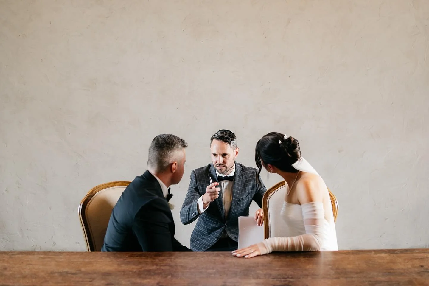 What is the plan?!?!

So after you sign your documents I will have a chat and make sure everything is lined up and ready to go for you after the ceremony.

It could be petal throws, group photos, family photos, canap&eacute;s and drinks&hellip; whate