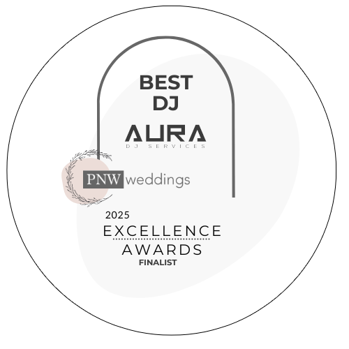 PNW Wedding Magazine Excellence Award For Best DJ