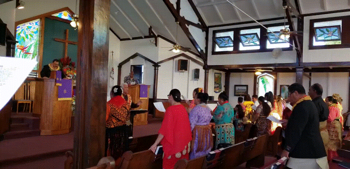 Tongan Sunday Service Service
