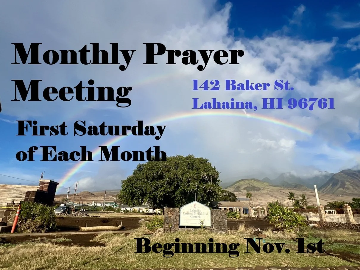 Monthly Prayer Meeting starting Nov. 1