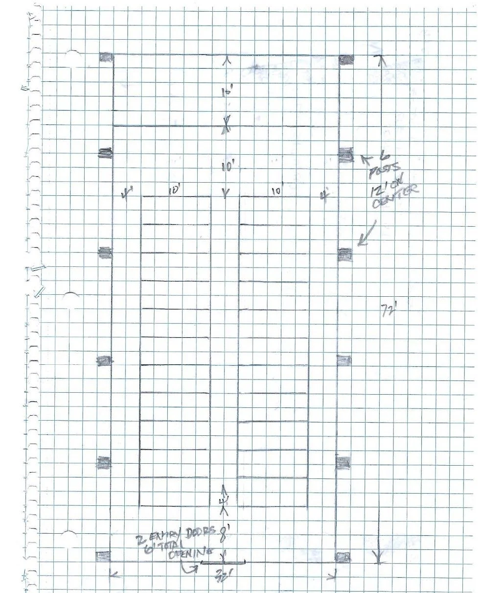 Proposed Design for Church (dimensions)