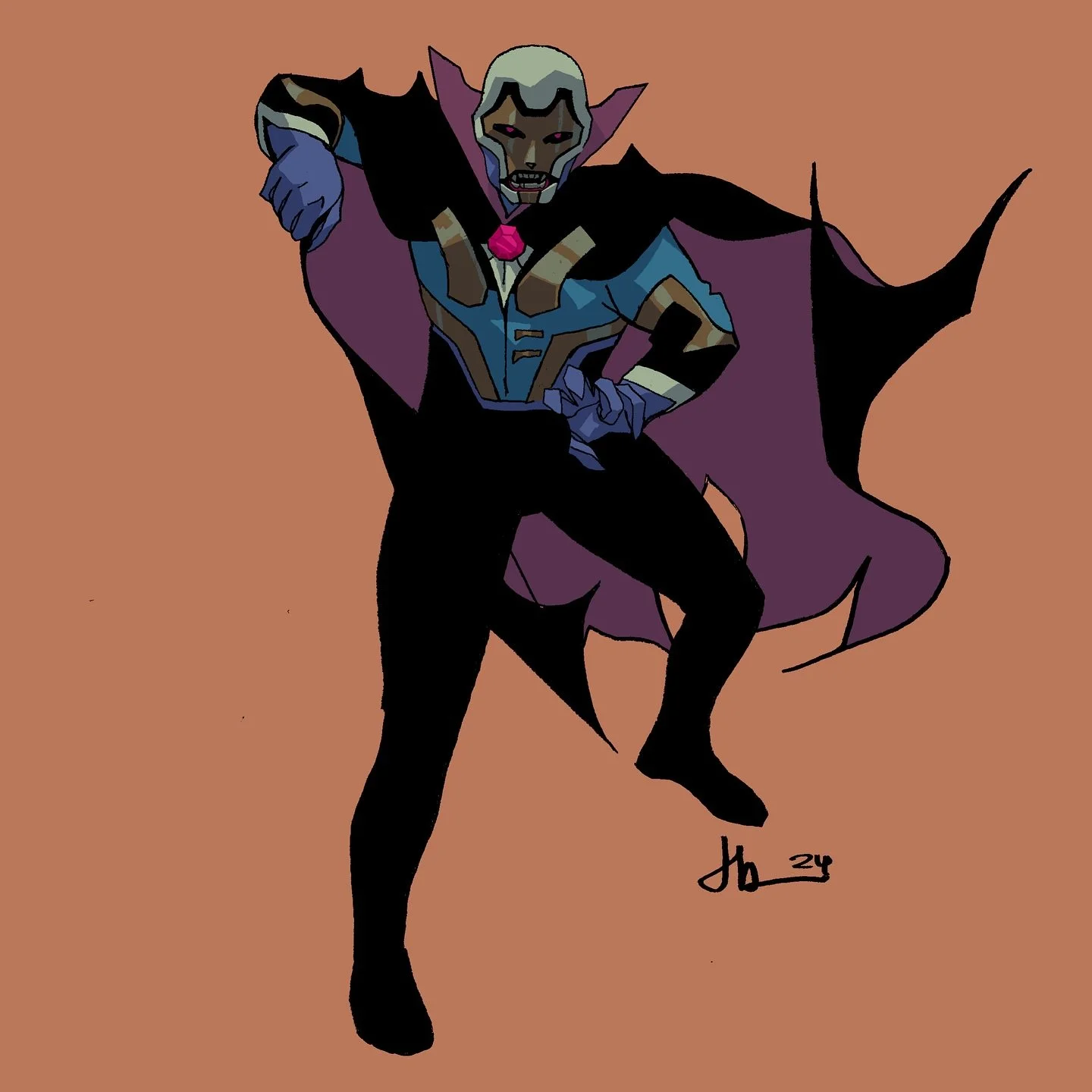 This felt right for spooky season&mdash; An early crack at a  design for comics to come.&mdash; For comics &amp; more read/join my NEWSLETTER at the link in bio. #comics #comicbooks #cartoonist #characterdesign #halloween