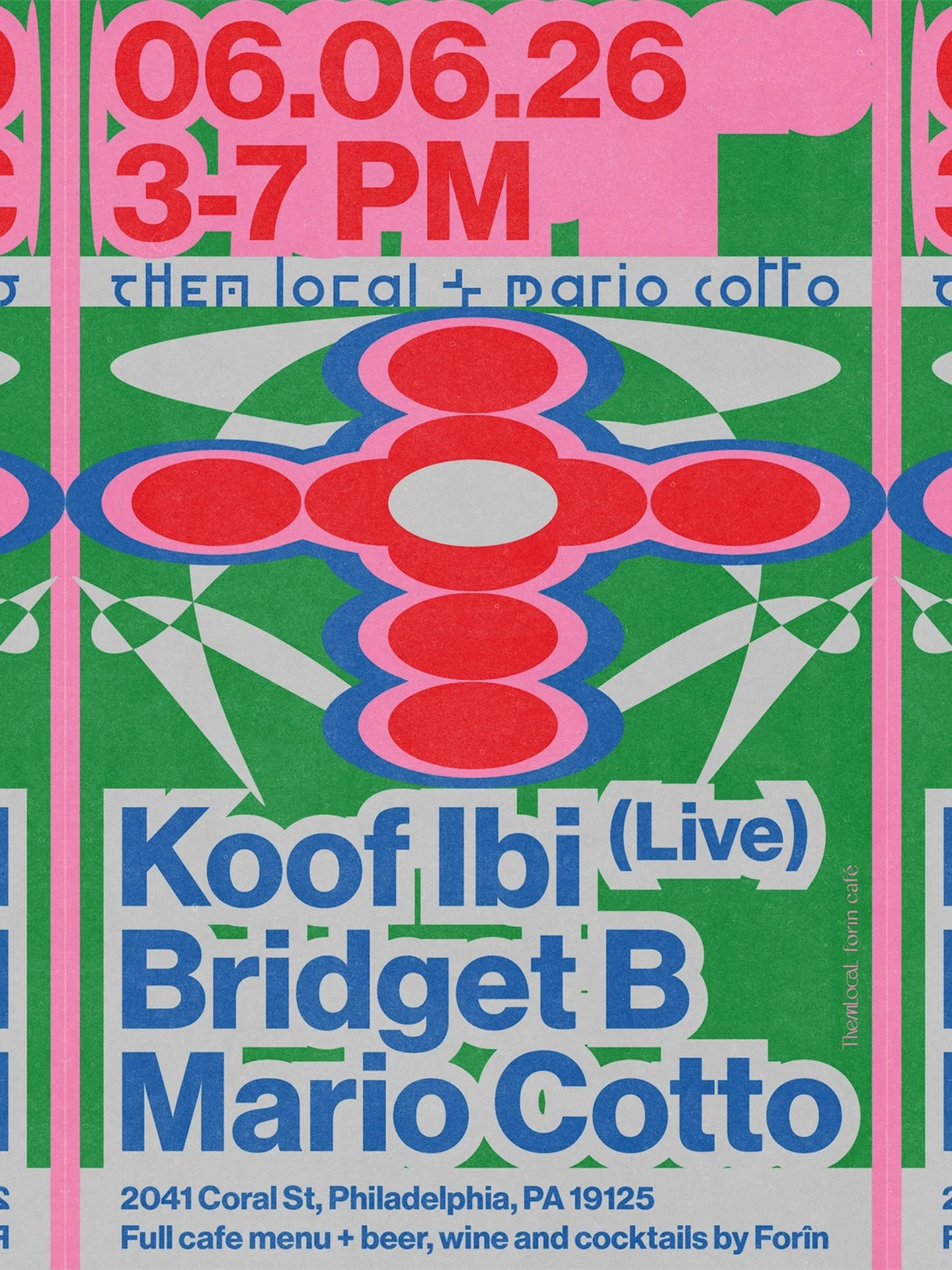 Next up >>> 0606 [June 6] from 3-7 pm, we are stoked to have one of our Philly favs take over the shop for the next event. Mario Cotto, a DJ of the DJs, will be spinning and leading the day alongside Philadelphia&rsquo;s best-kept secret Koo