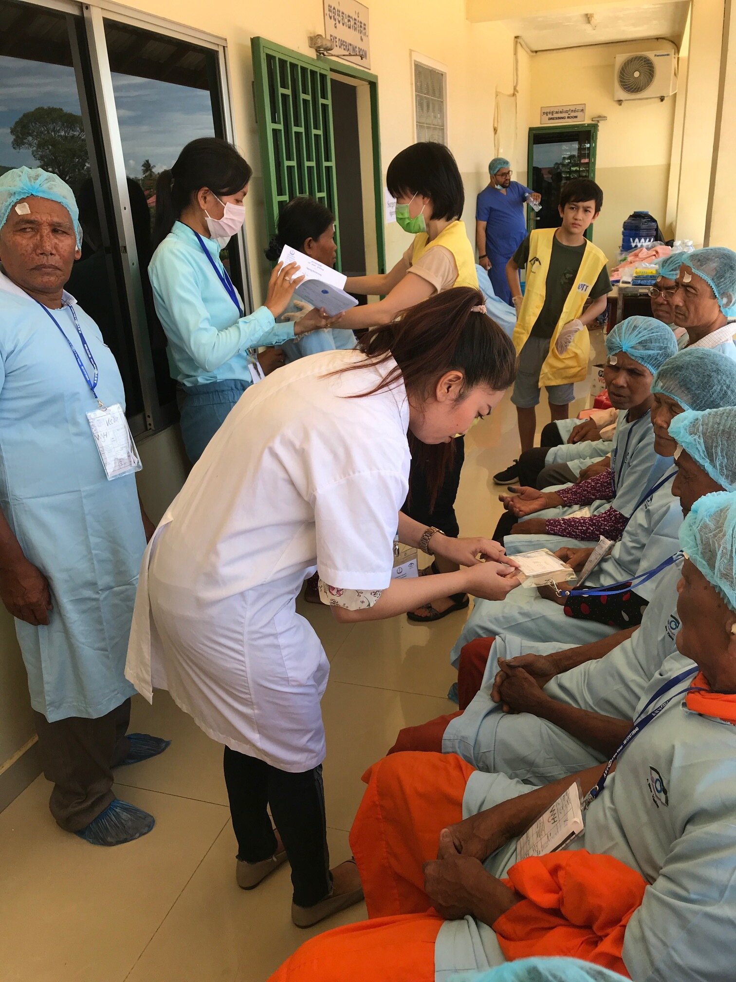 WAH Cambodia Cataract Mission surgery preparation.JPG