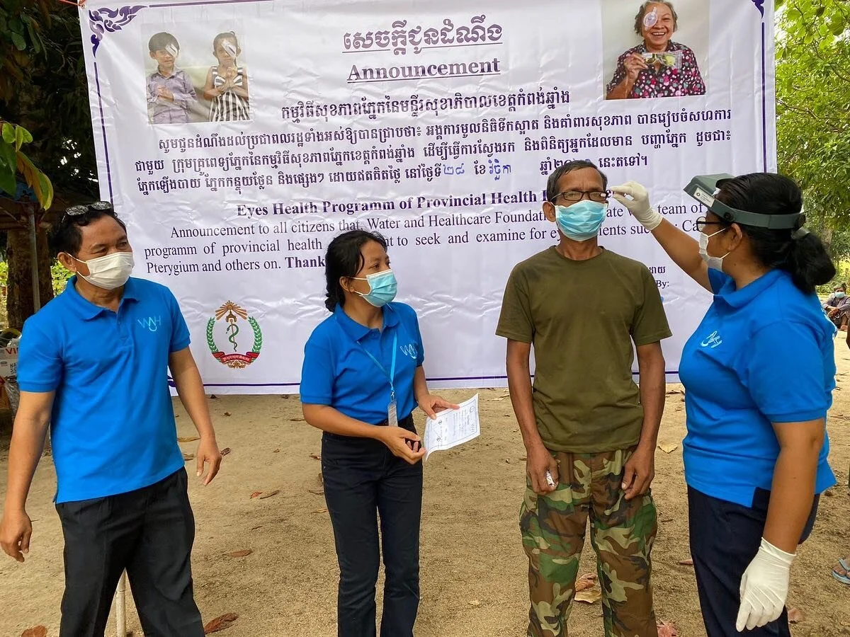 November reopening of schools &amp; colleges in rural Cambodia gives us hope of restarting WAH Foundation eye-Health programs with our partners.🤝☀️

We&rsquo;re deeply privileged to have meaningful partnerships with Fred Hollows-Tilganga Nepal, Edri