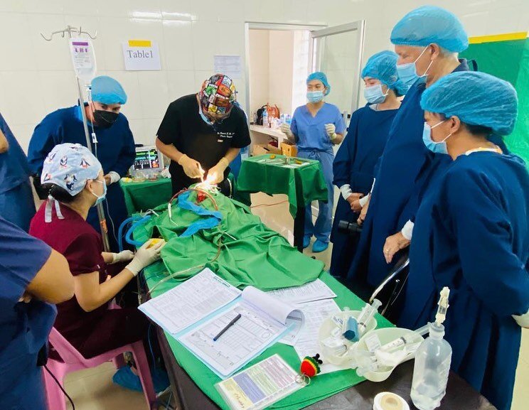 Smile Cambodia cleft palate Mission to Kampong Chhnang province over the last three days, helped by WAH Foundation.🤝⛑

35 life-changing operations for young people were conducted by volunteer surgeons &amp; nursing staff from Australia &amp; Cambodi