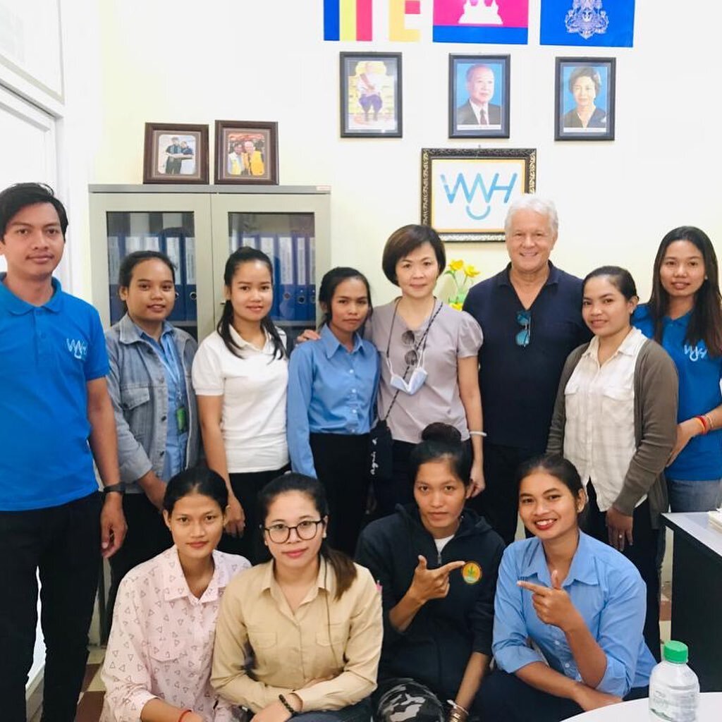 With safe travel to Kampong Chhnang now possible again, it&rsquo;s been a wonderful month for the team - meeting up with friends &amp; family, &amp; launching new clean water, education &amp; healthcare projects together.🤗

After 4 years of college 