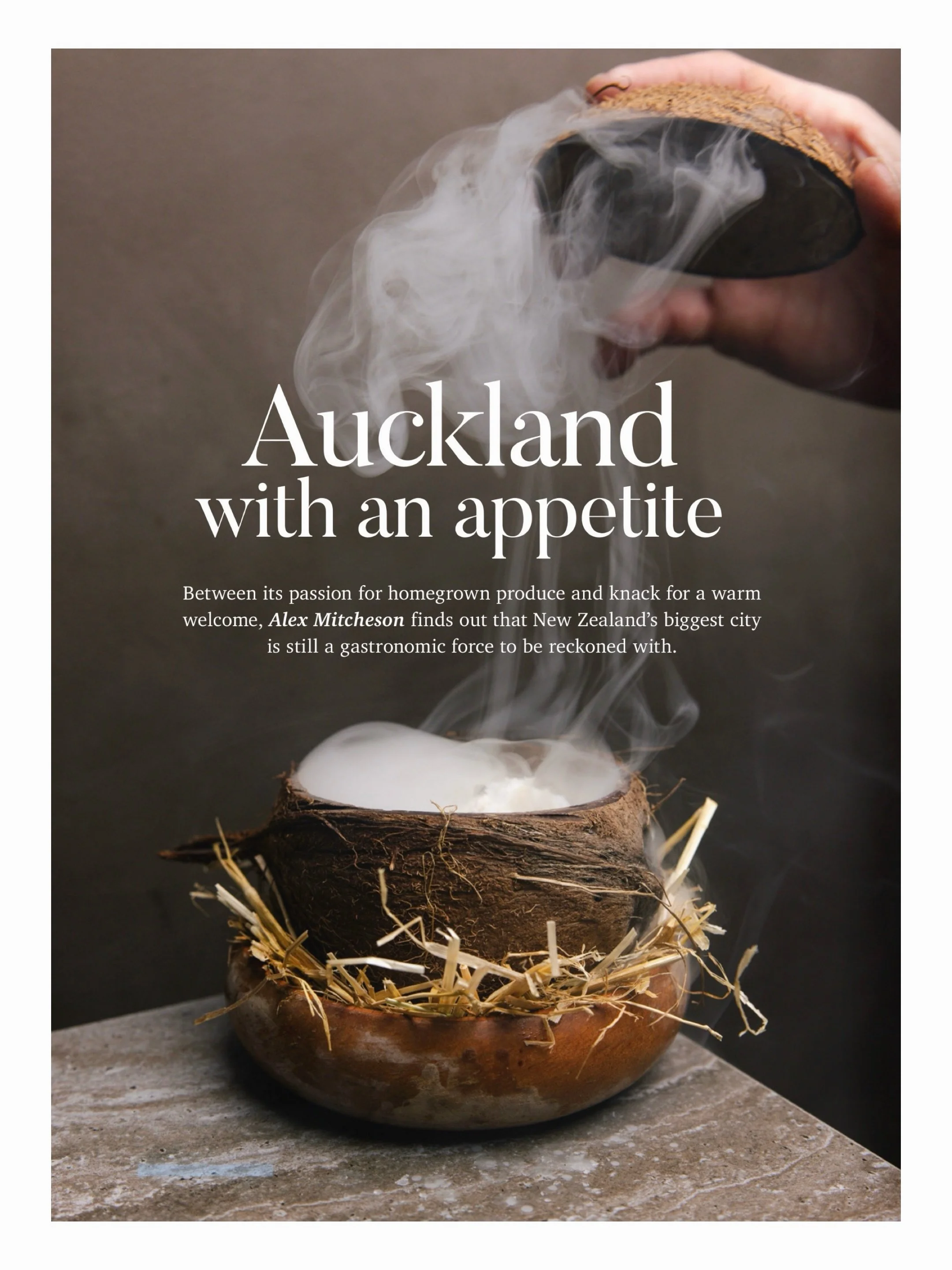In the latest issue of @vacationstravel.au my pilgrimage back to one of my hospitality haunts supplies testimony on why Auckland is one of the great eating-out cities. 

Sure, it&rsquo;s a transit hub, but leave the airport and you can savour the fre