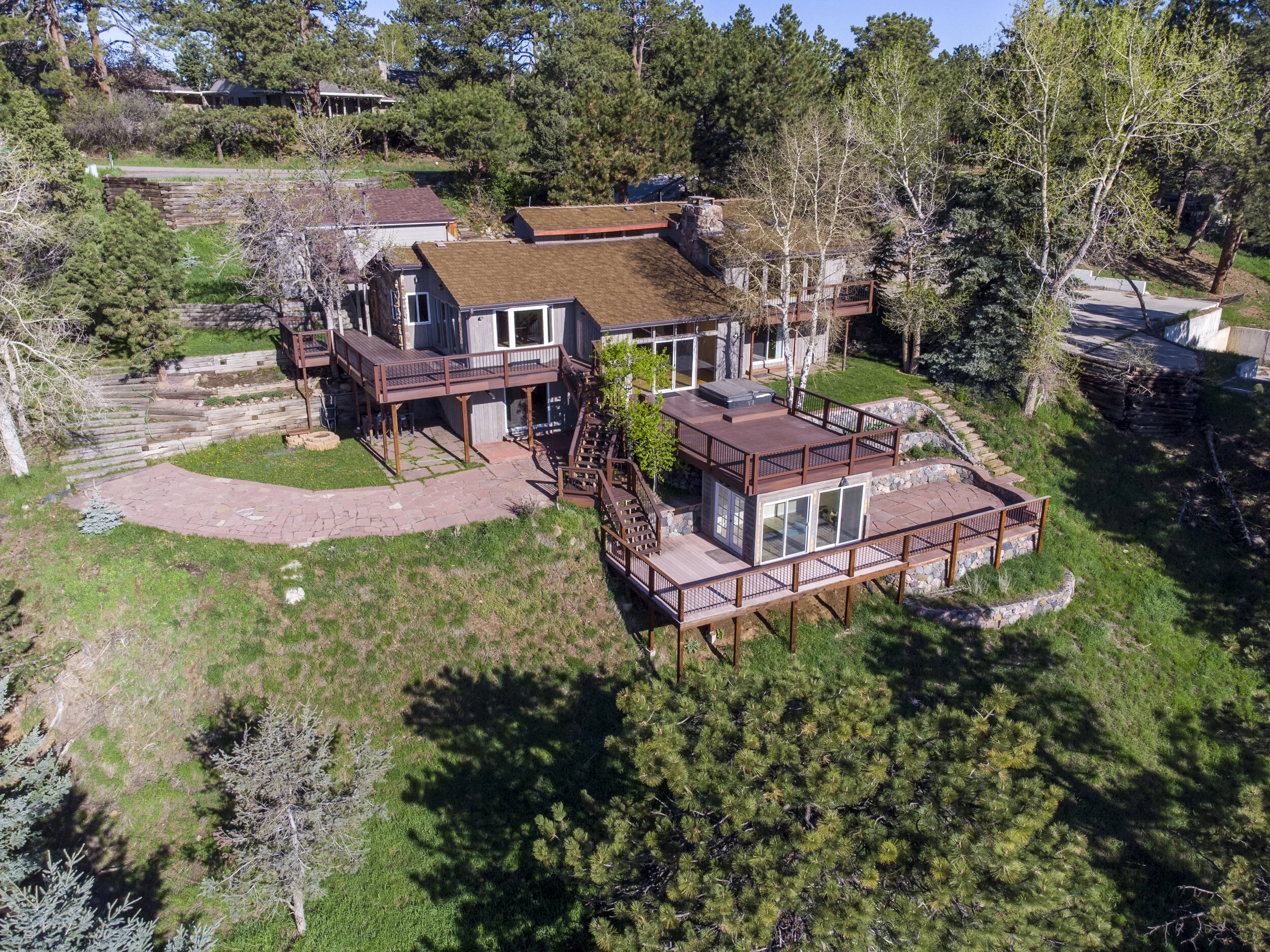 Aerial Tour 21578 Mountsfield Dr Golden Colorado — Christopher Gibson