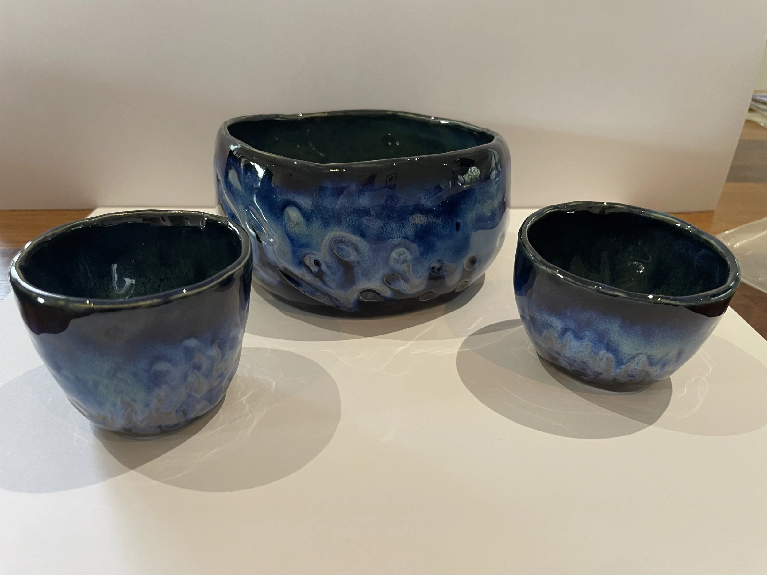 SOLD - 3 Small Bowls