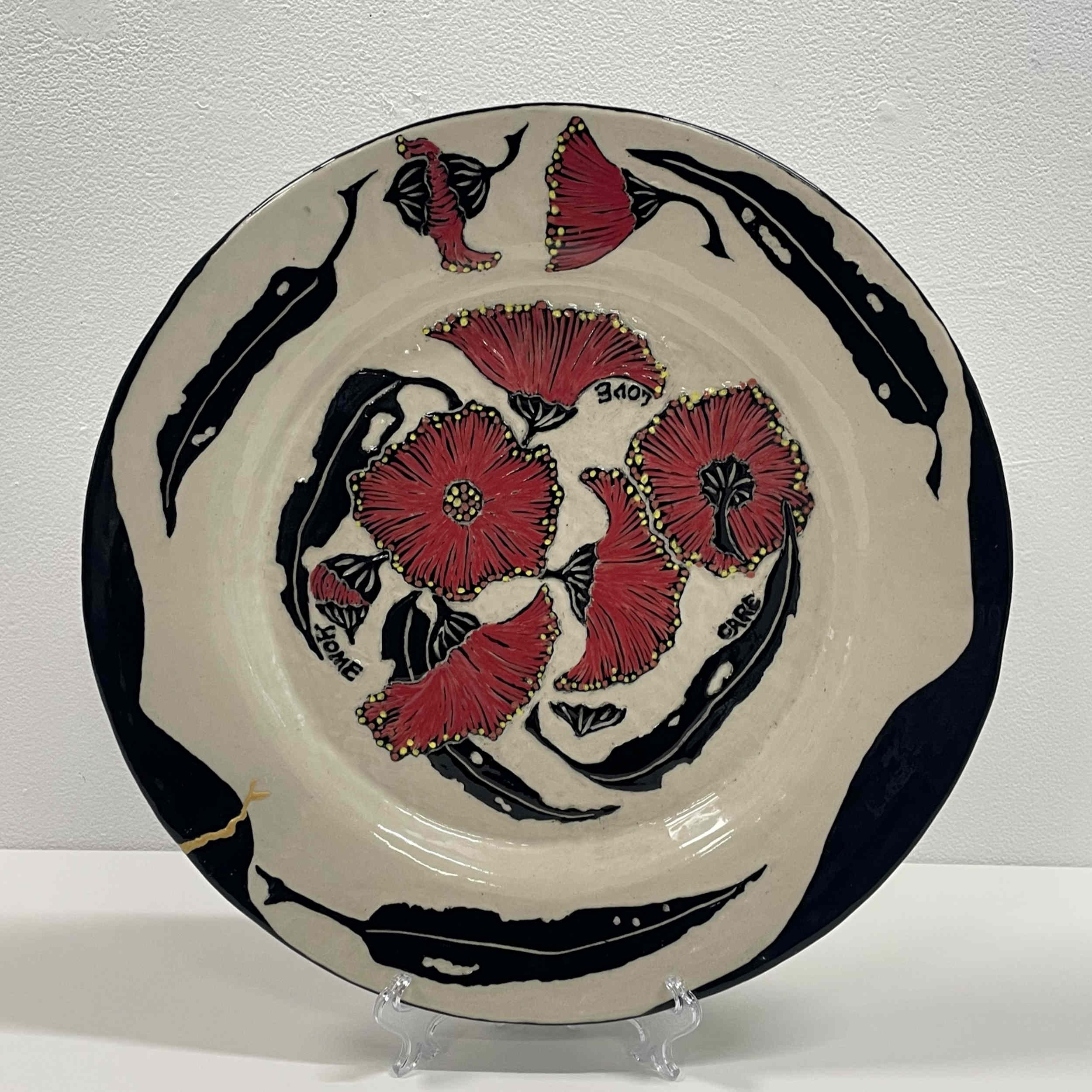 SOLD - Gum Blossom Platter 2