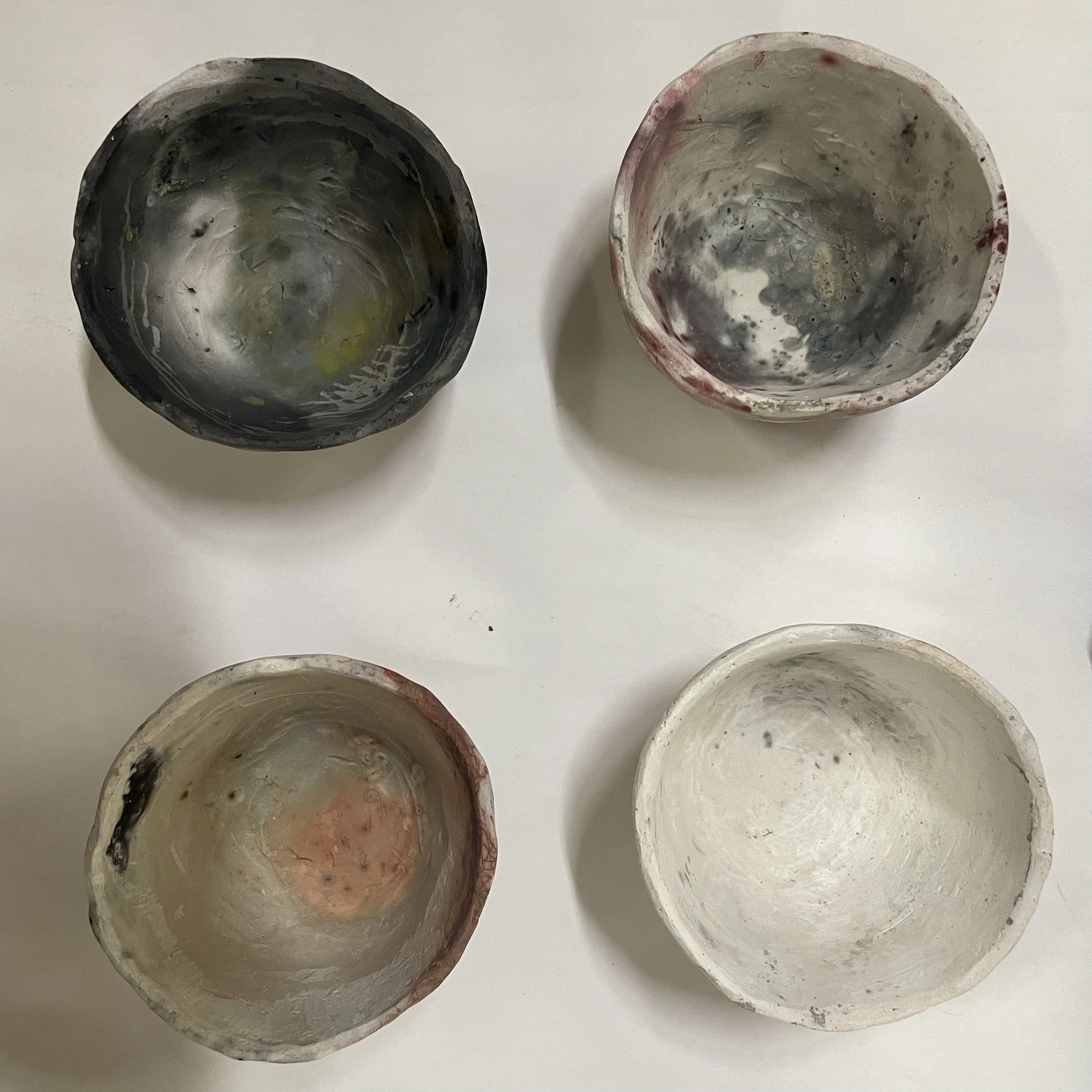 SOLD - Pit Fired Bowls