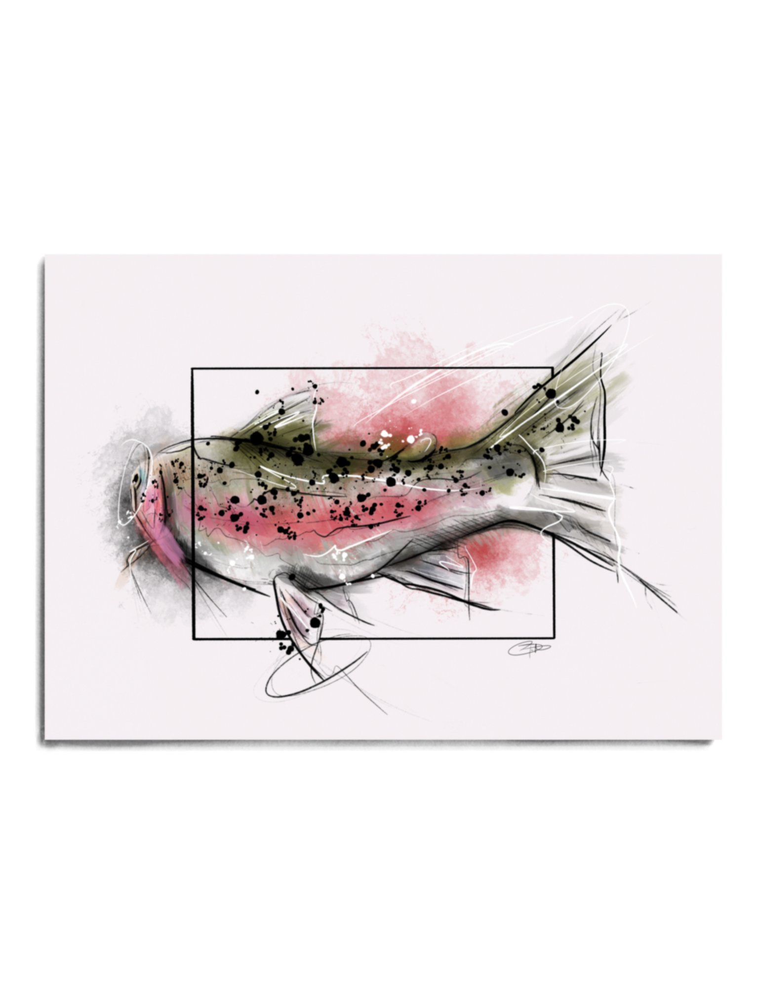 Big Hole Series - Rainbow Print