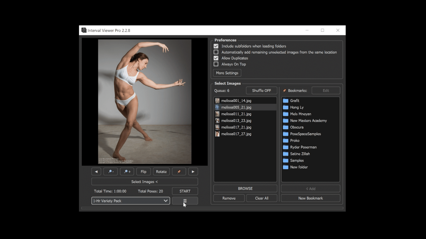 Figure Drawing App with a Built-In Timer — Resolution Art