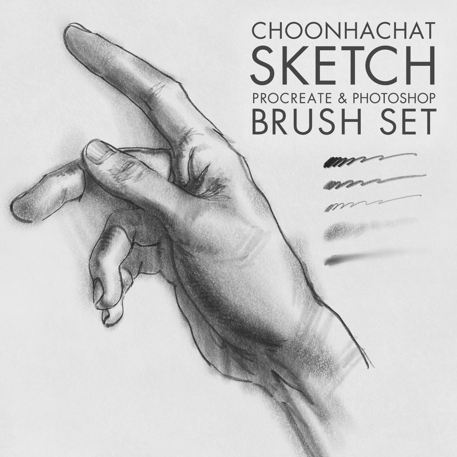 Free Graphite Pencil Photoshop Brushes ABR