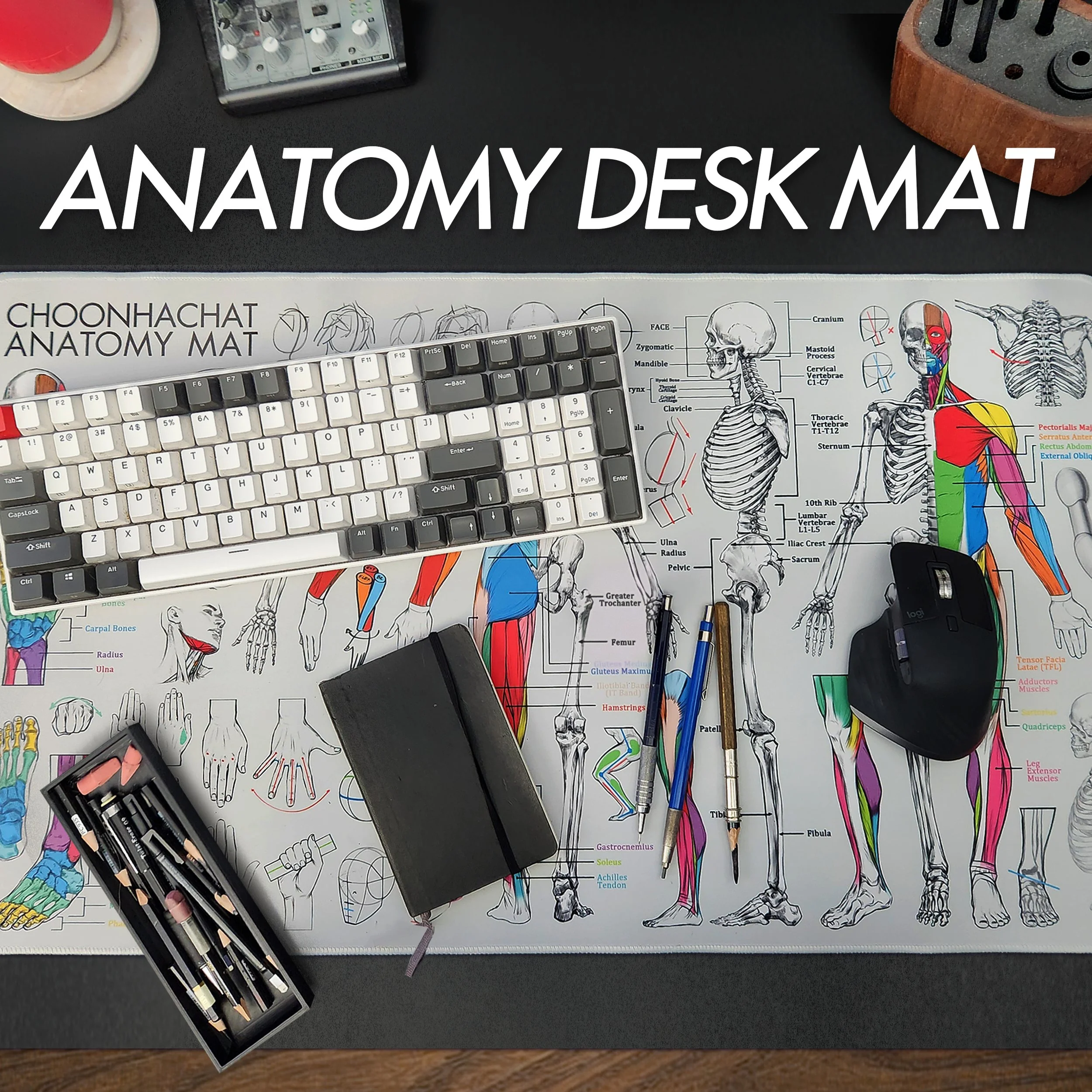 Choonhachat Anatomy Desk Mat (Pre-Order)
