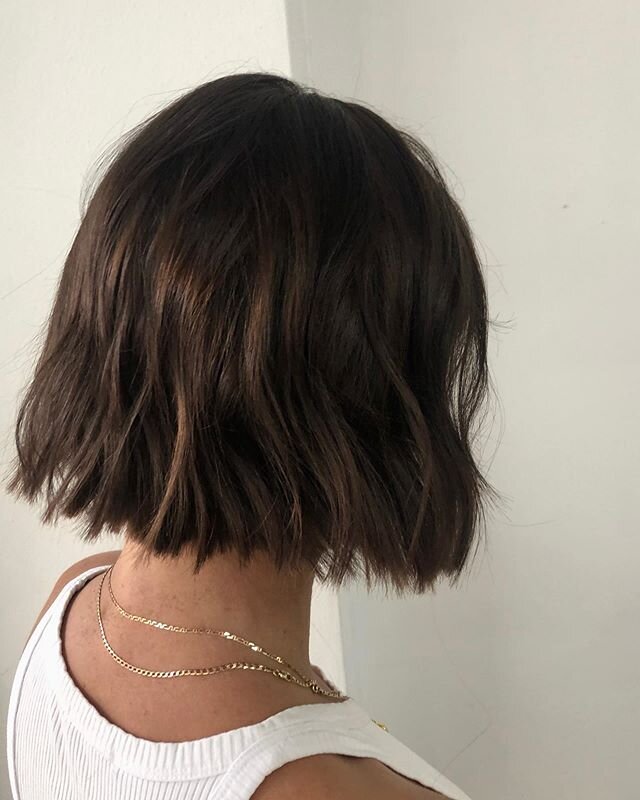 Transformation was bleach blonde to the glossy brunette using @redken @melbrucey ❤️ @juliahomard