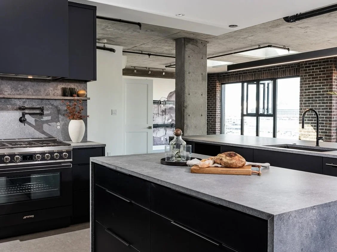 Gastown loft kitchen is reimagined with a moody palette, and the result is equal parts dramatic, edgy and luxe, The Vancouver Sun, March 2026 
