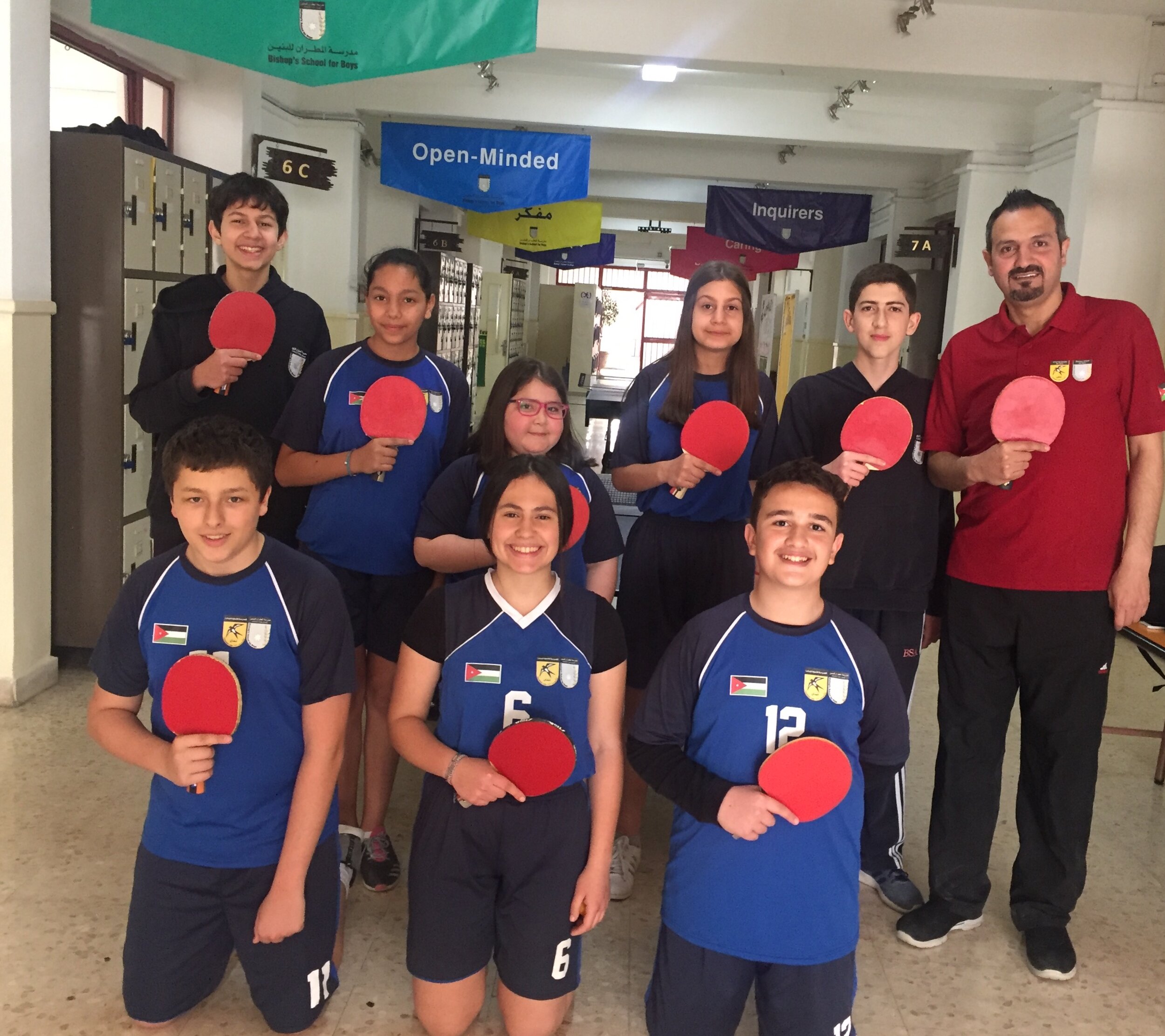 ASG-BSA Table Tennis Team