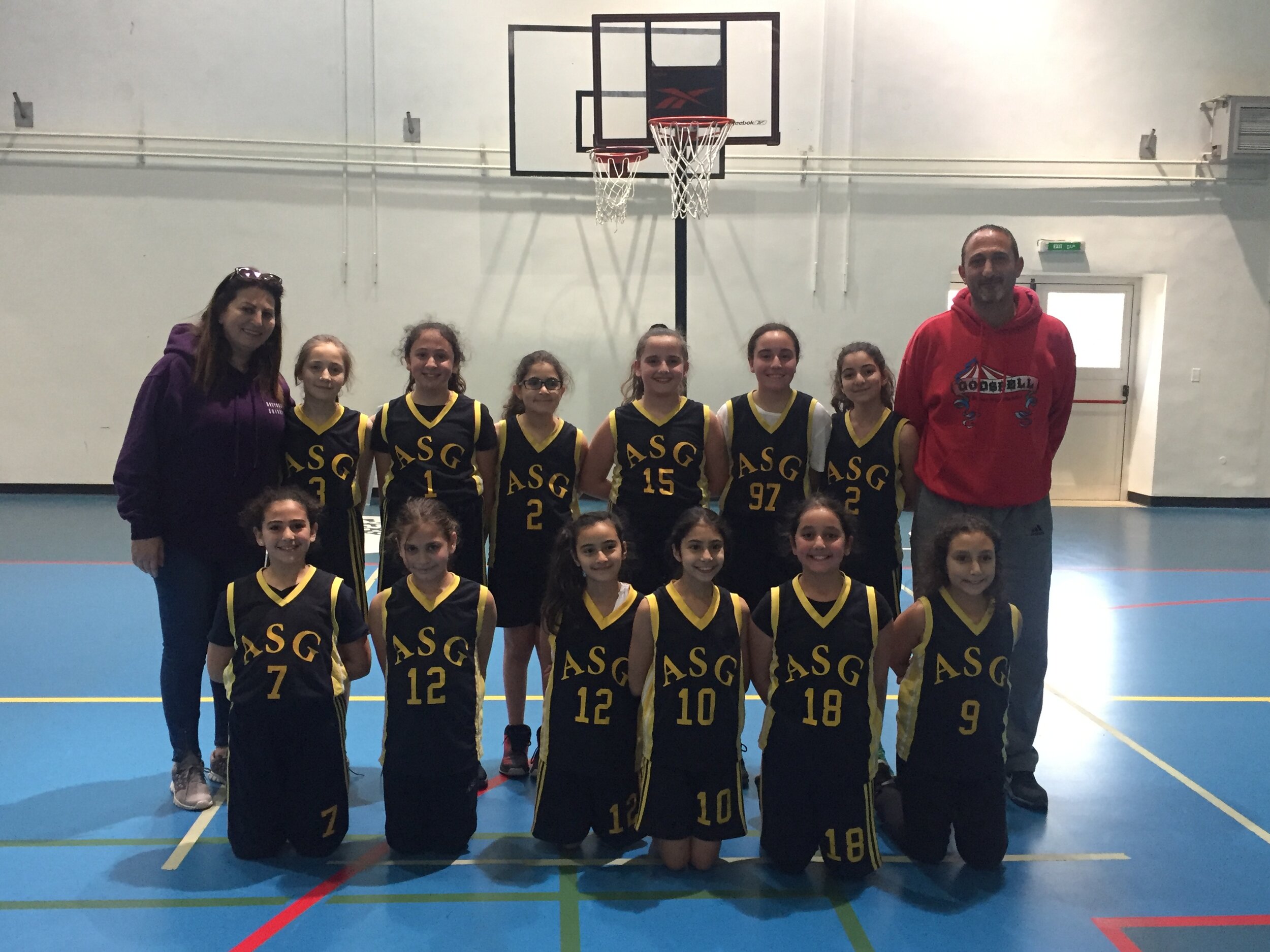 ASG Basketball Grade 5 Team